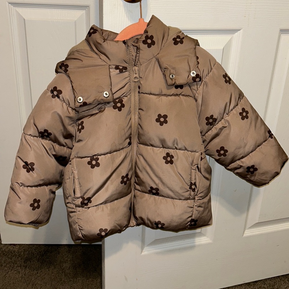 Zara girl puffer